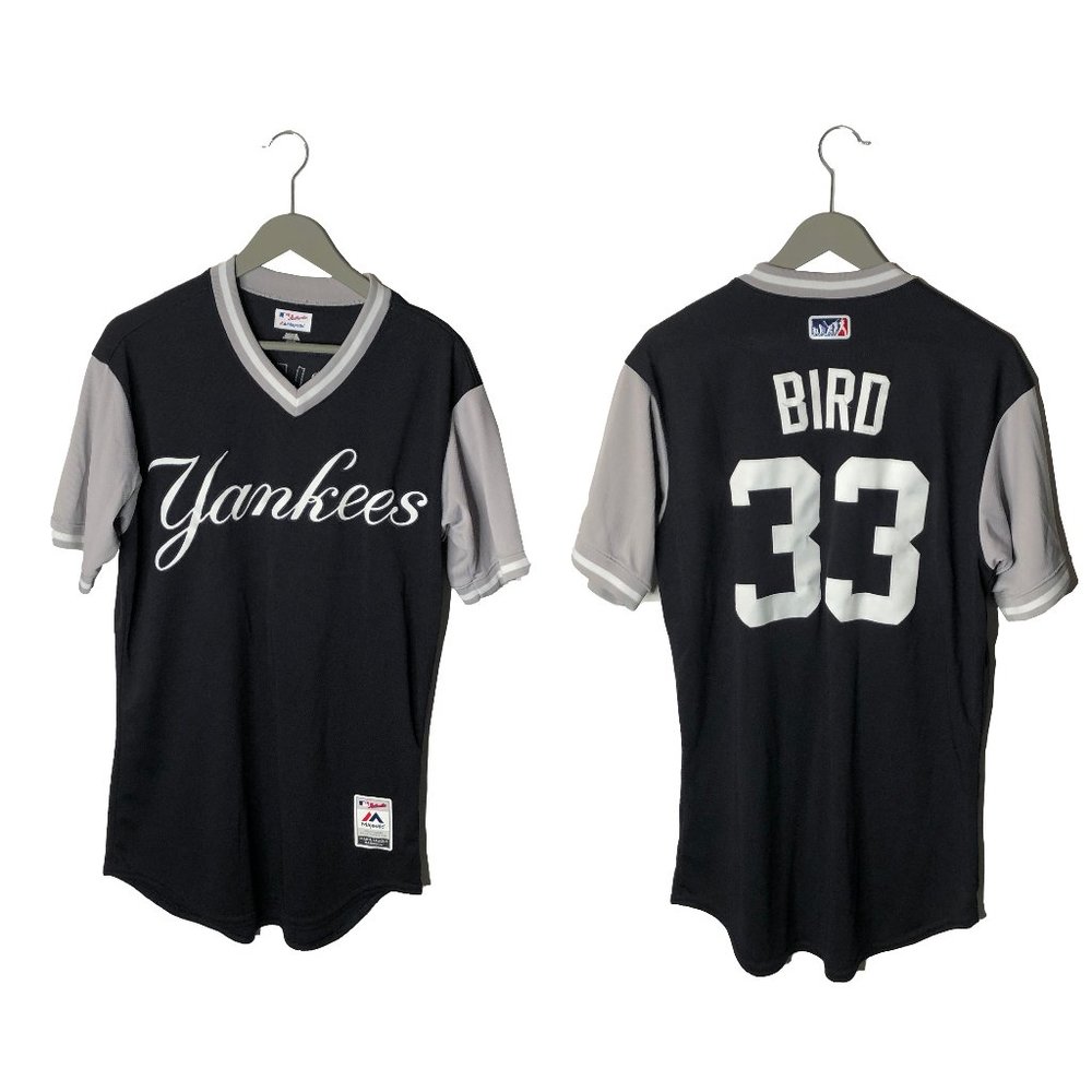NY Yankees Greg Bird Authentic #33 Jersey